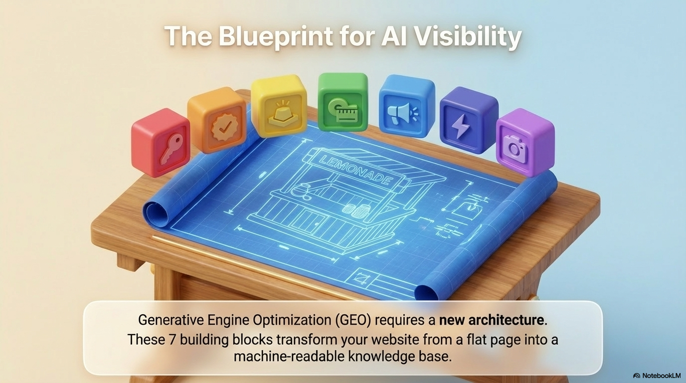 The Blueprint for AI Visibility — 7 building blocks